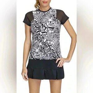 Tail Size XXL/ 2X Tennis Sporty Active Shirt Top Plus Marilla Top-Jungle Eden